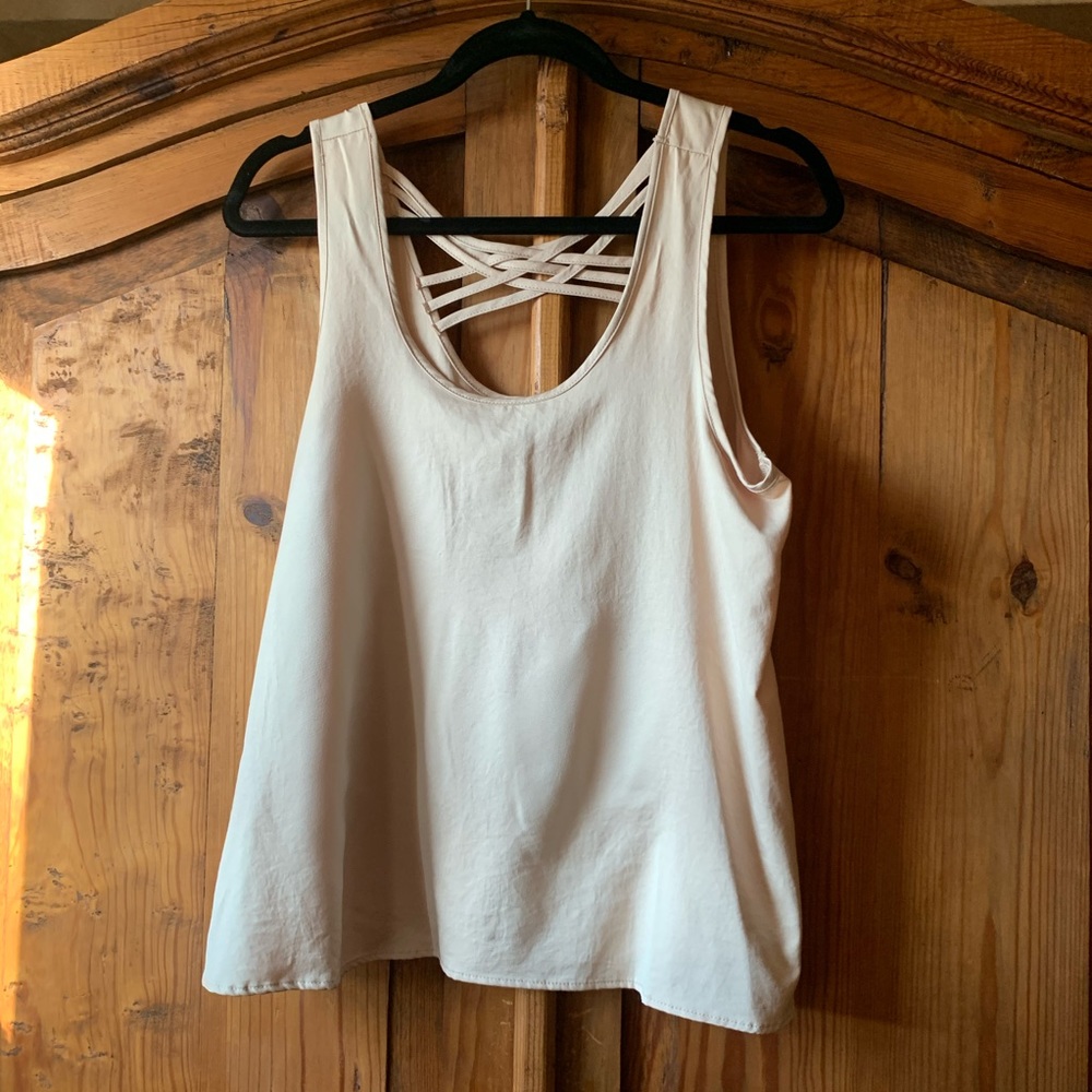 Iris Basic Nude Tank Size Large - image 1